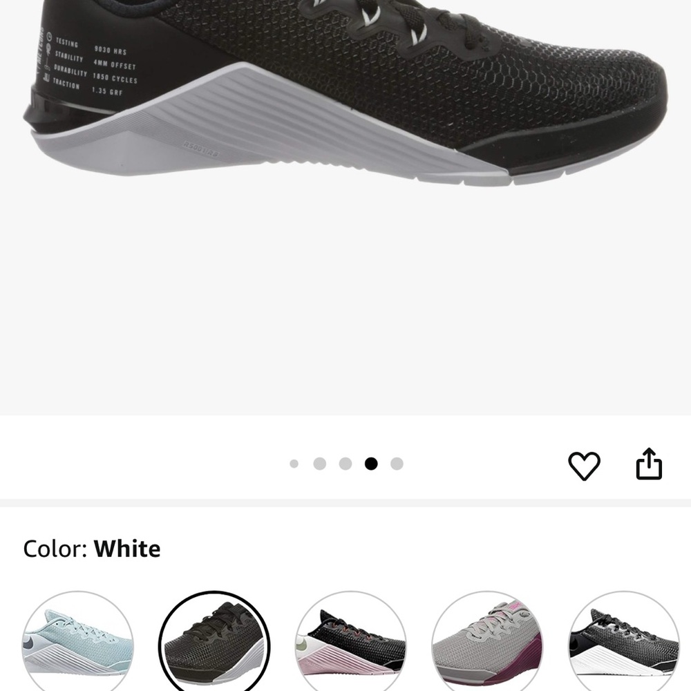 Nike women’s Metcon 5
